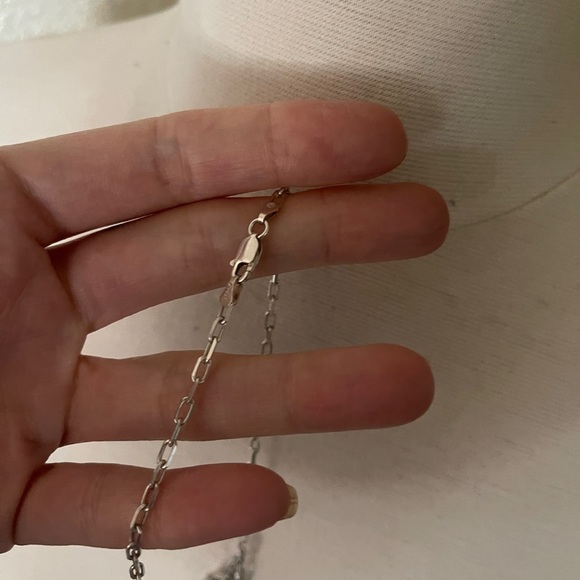 New Sterling Silver Chain Handmade With Vintage Charms Pendants From 1970s-1990s - Picture 11 of 17